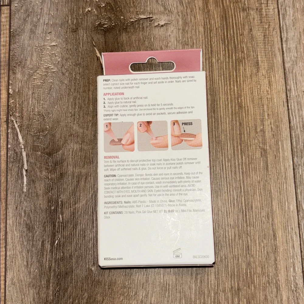 Kiss Bare But Better Press On Nails